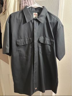charcol grey dickes button up