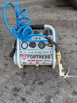 Fortress Ultra Quiet 1 Gallon Air Compressor