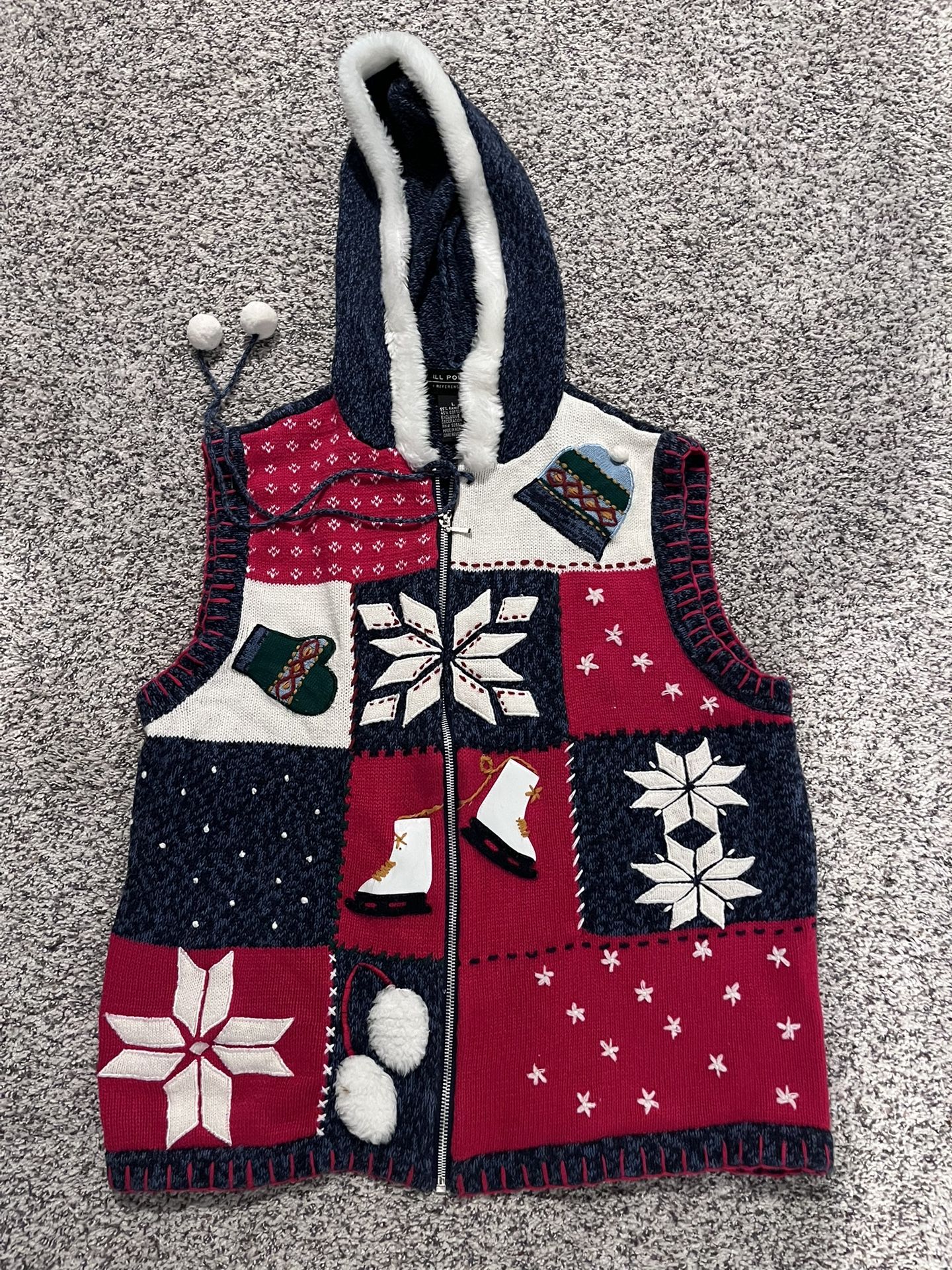 Ugly Sweater Vest - Size Large