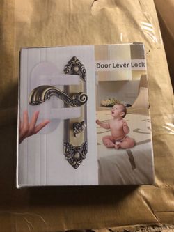 Door lever lock