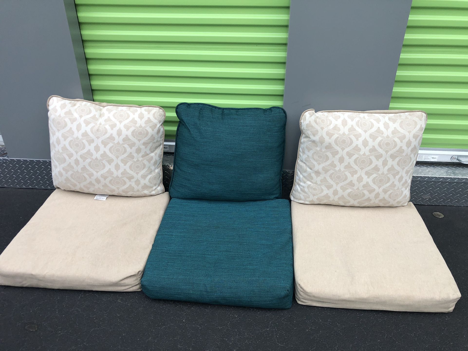 Gently Used Patio Furniture Cushions!!