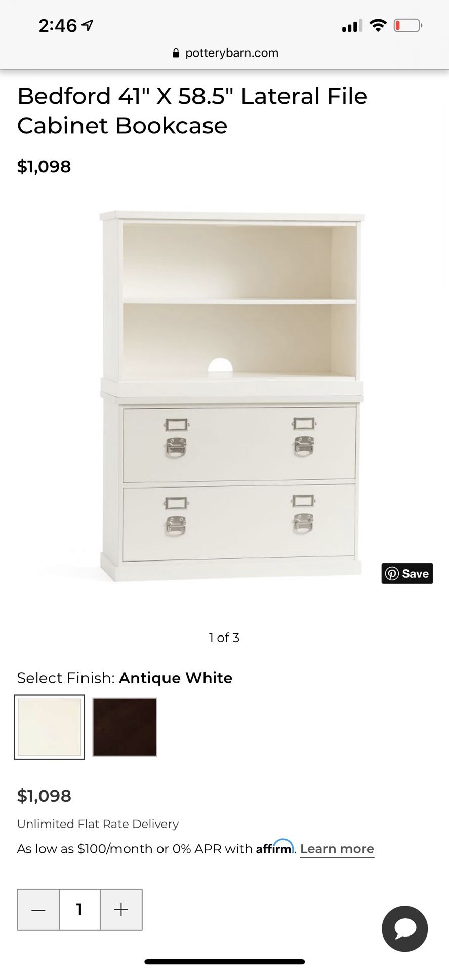 Pottery Barn Bedford Office furniture for Sale in Anaheim, CA OfferUp