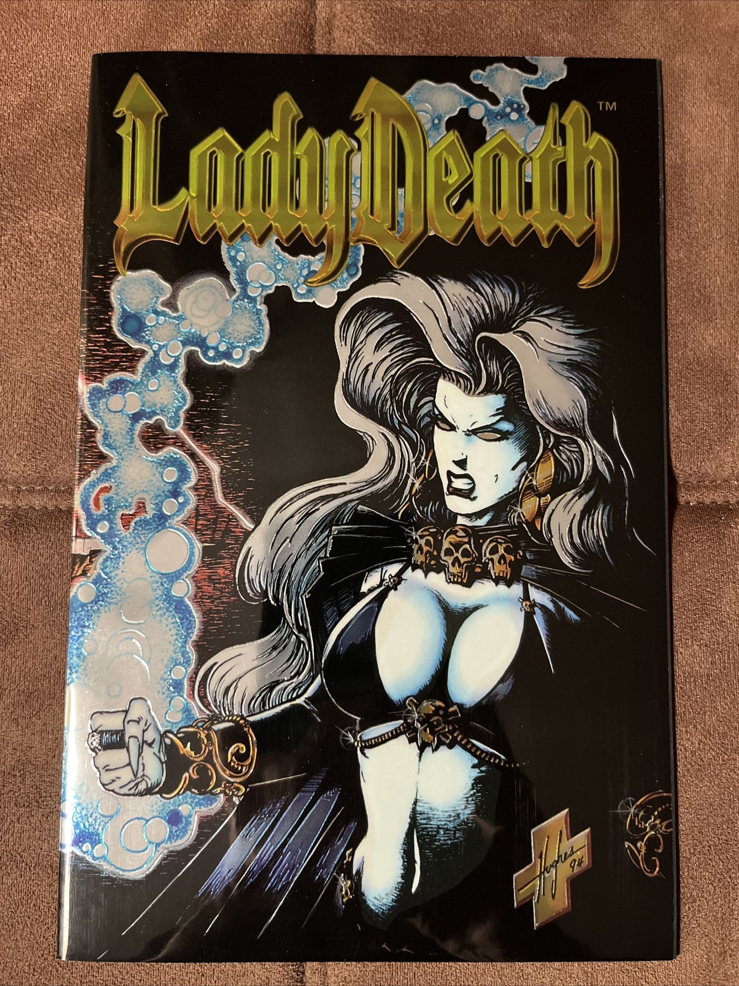 Lady Death II Between Heaven And Hell #1 (Chaos Comics 1995) Chromium Cover