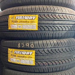 245 60 18 Set Of Brand New Tires 