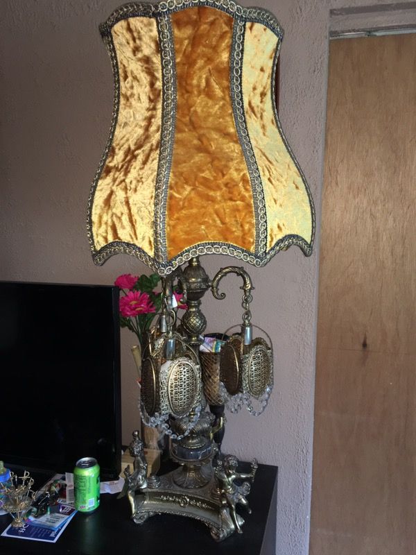 Vintage Victorian table lamp