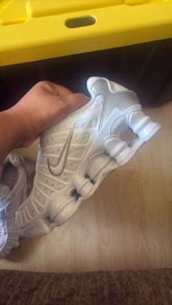 Nike Shox TL All White Sneakers