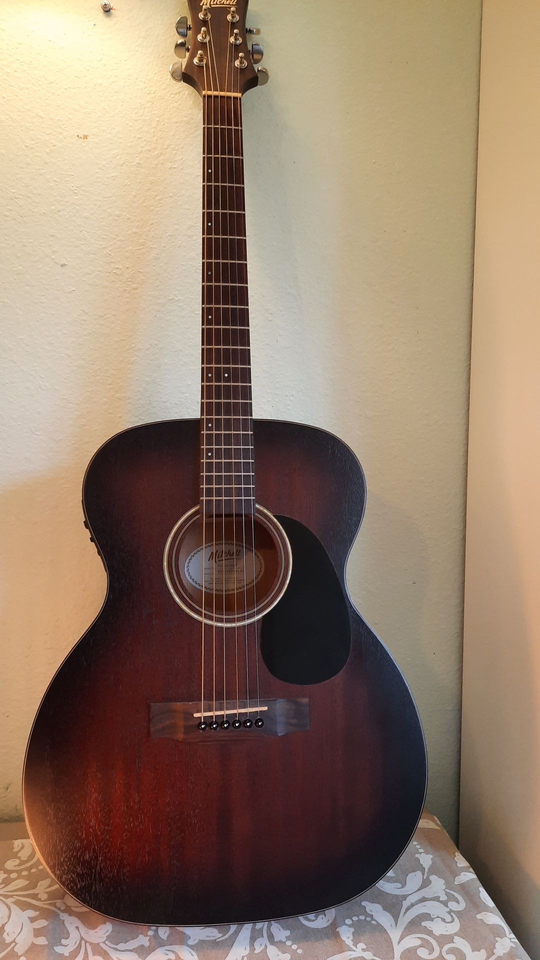 Acoustic Guitar With Fishman Pickup & Deluxe Hard Case