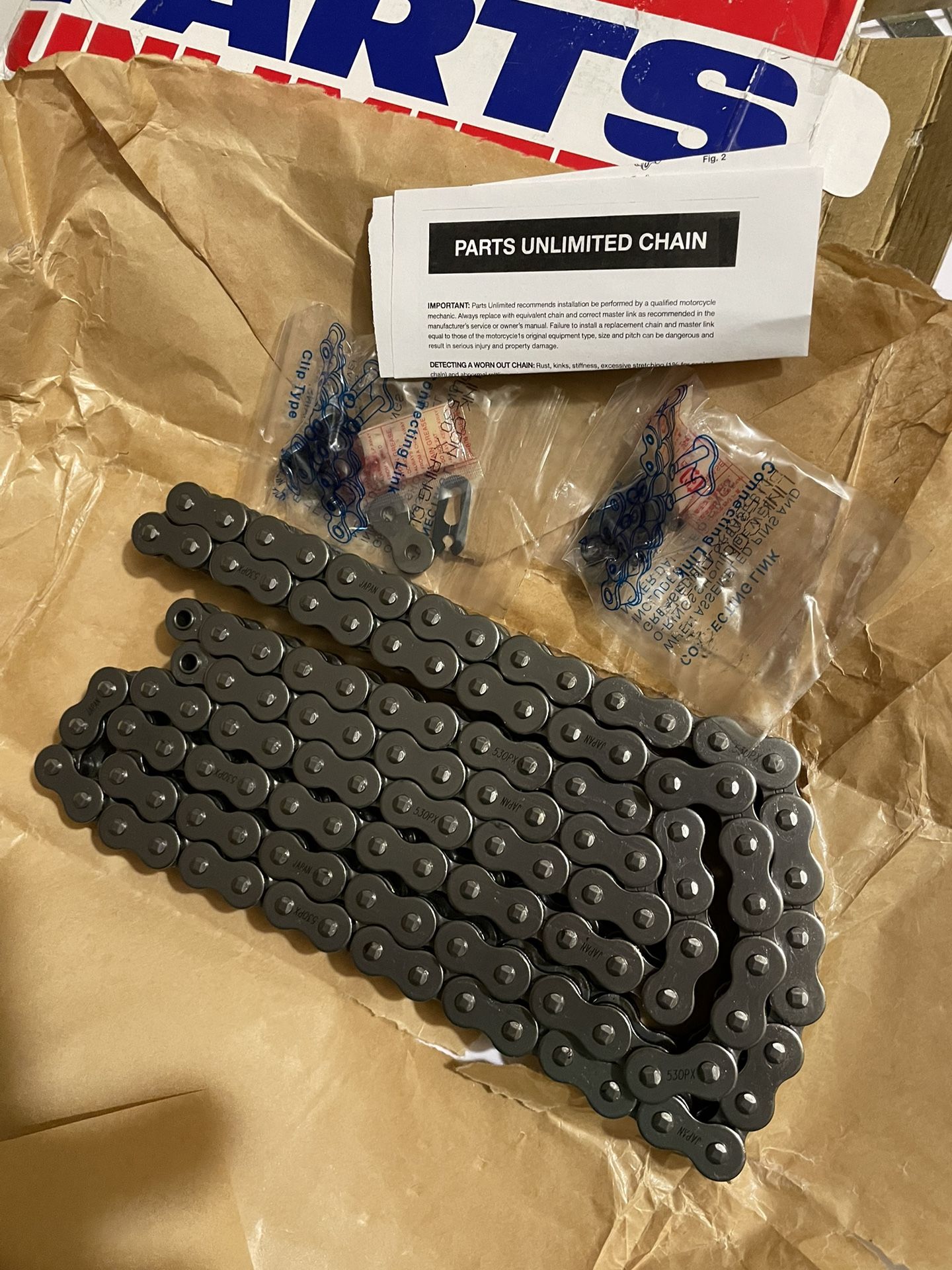 X-Ring Chain PU 530 X 120L New