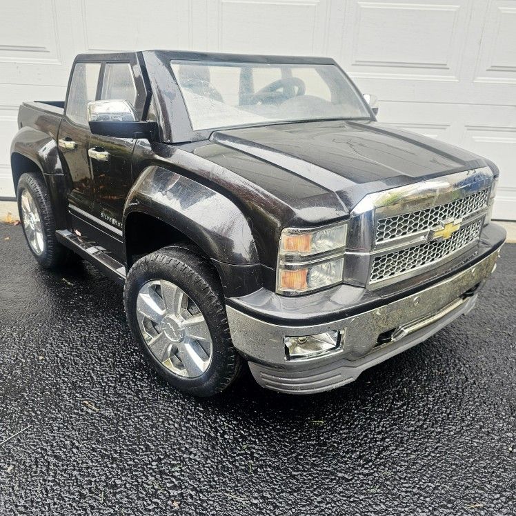Chevy Silverado GM Electric Power Wheels Kids ride on Truck 12v