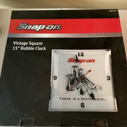 Snap On Clock 