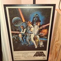 Poster board  Star Wars 