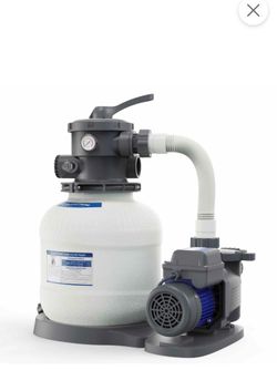SFPV120T 1/2 HP Sand Filter Pump 2500GPH with Timer 12in Up to 9000GAL