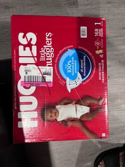 Huggies little snugglers size 1