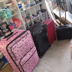 4 suitcase 4 wheels all