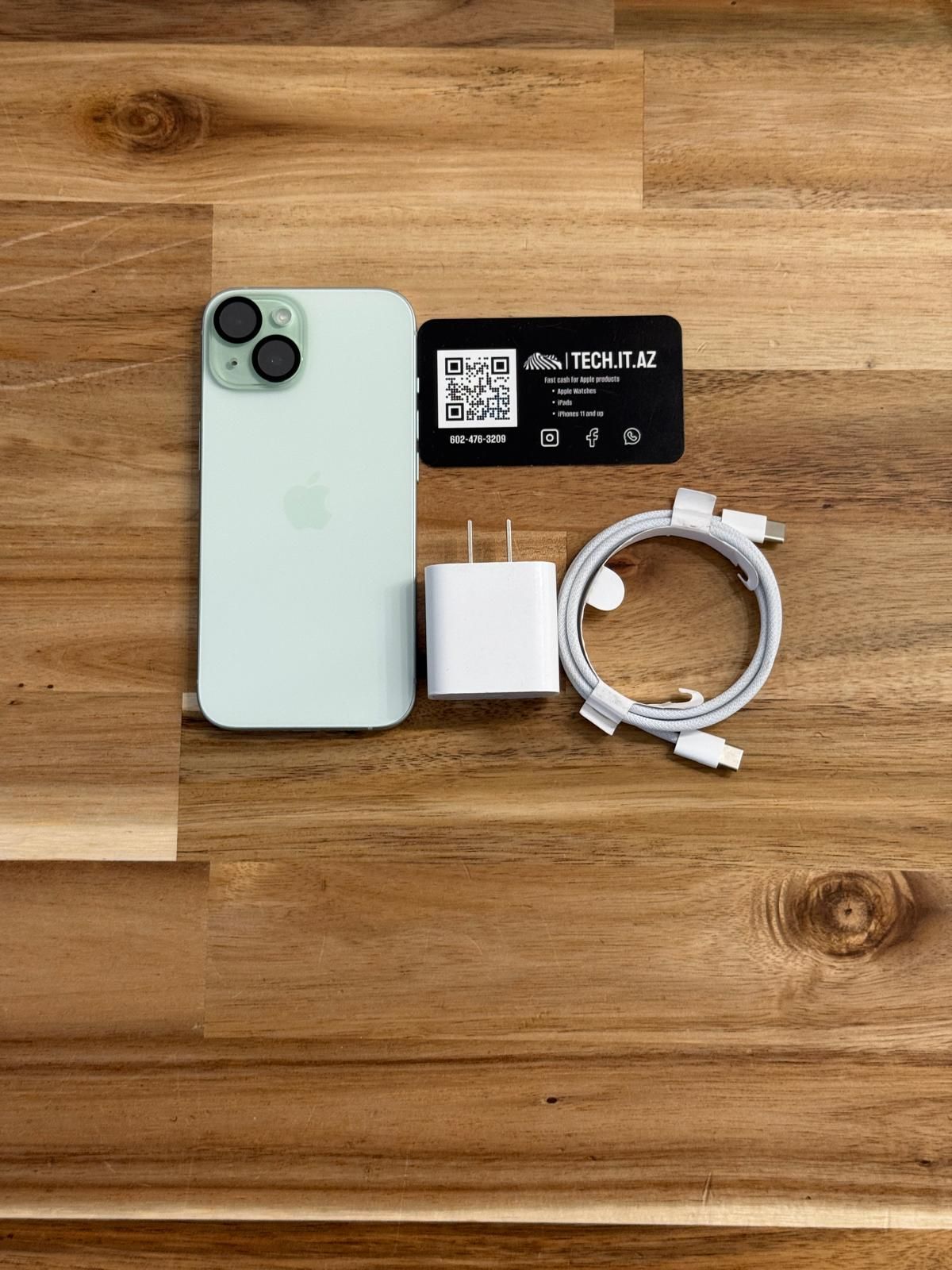 📱 iPhone 15 | 128GB | Green | Unlocked (Any Carrier)