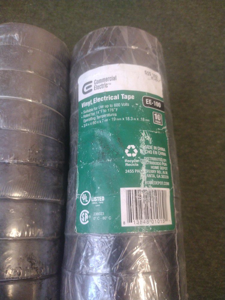 Electrical Tape 3m Temflex & Commercial Electric 