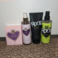 Brand new, still sealed, Vera Wang Princess perfume, shower gel, & 2 different mists. FCFS.