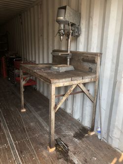 Press Drill Metall Bench 