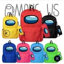 Brand New Backpack Among US Only Red Left