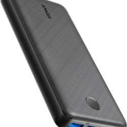 Cargador portátil Anker, PowerCore Essential 20000mAh Power Bank con tecnología PowerIQ y USB-C (solo entrada), batería externa de alta capacidad comp