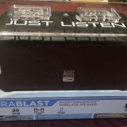 Altec Hydrablast Bluetooth Speaker Waterproof