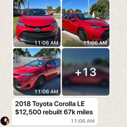 2018 Toyota Corolla Le
