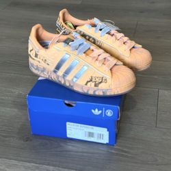 Adidas Superstar -  Hellstar Hazy Orange - Men’s 11