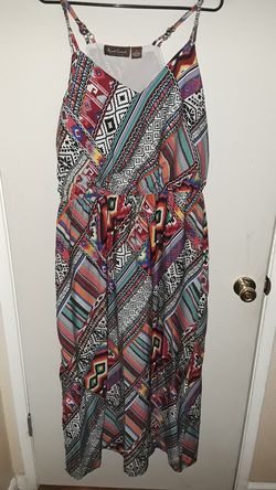1X long dress