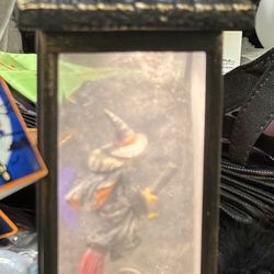 Halloween Spooky Water Lantern Witch On a Broom