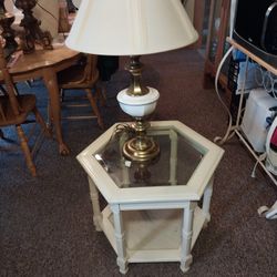 Lamp and End Table