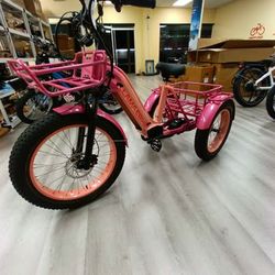 LLAMA CT10 Electric Cargo Trike | 1500W | Dual Battery 140‐Mile Range || Torque Sensor