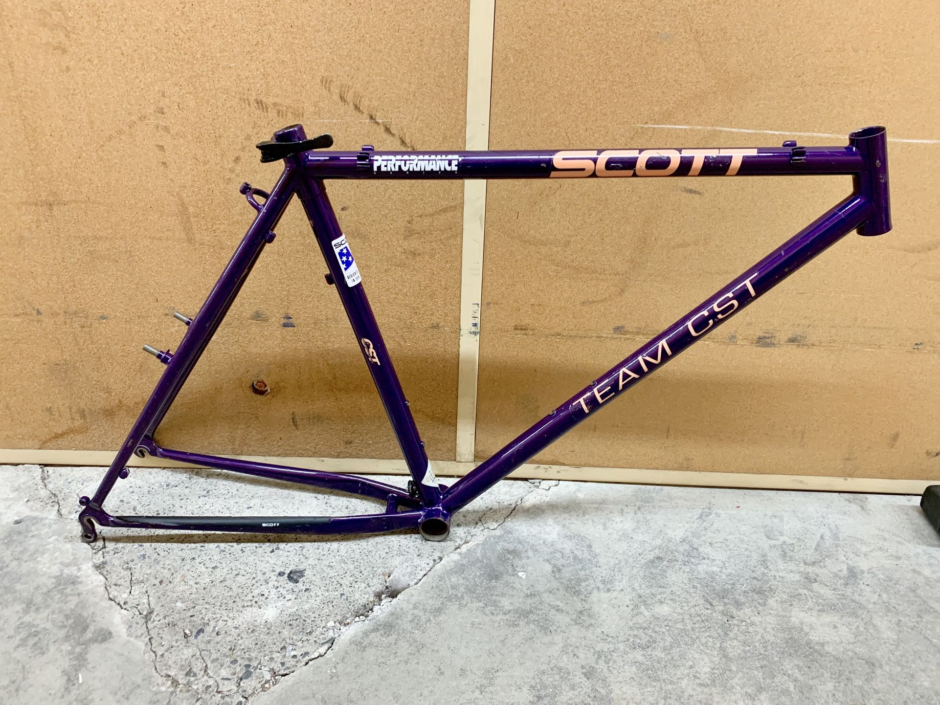 1992 Scott Team CST 19” Frame