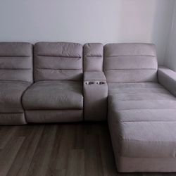 Power Reclining Modular Couch Set – Like New – $3,000 (Orig. $4,000)