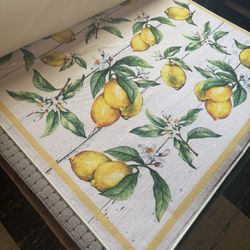 Sunmer Lemon Area Rug New 