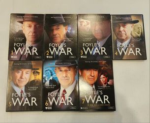 FOYLE'S WAR Starring MICHAEL KITCHEN. Sets 1-7  25 Disc. 