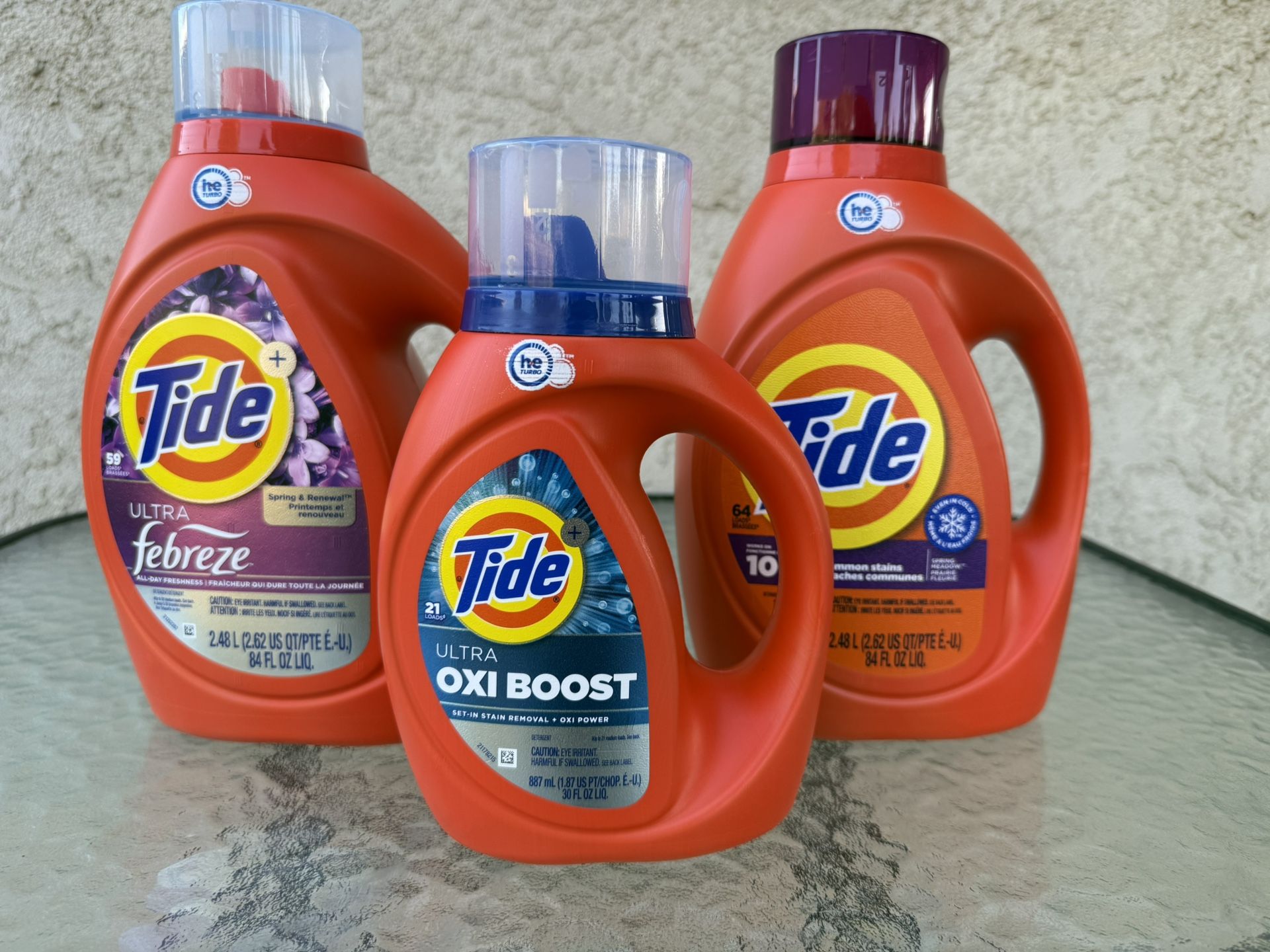 Tide Laundry Detergent Bundle 