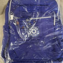 Kipling KI1275 Seoul Go Backpack Laptop Travel Nylon Twilight Blue Glitter W Tag