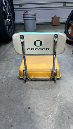 Vintage Oregon Duck Stadium Seat