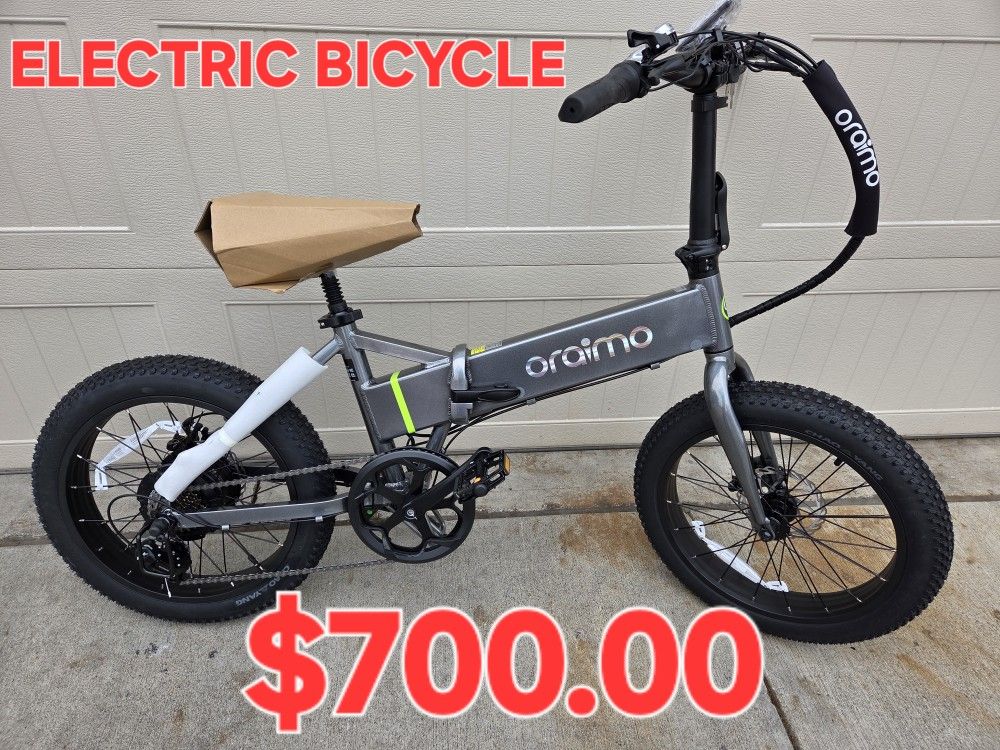 E-BIKE. ELECTRIC BICYCLE FOLDING BIKE