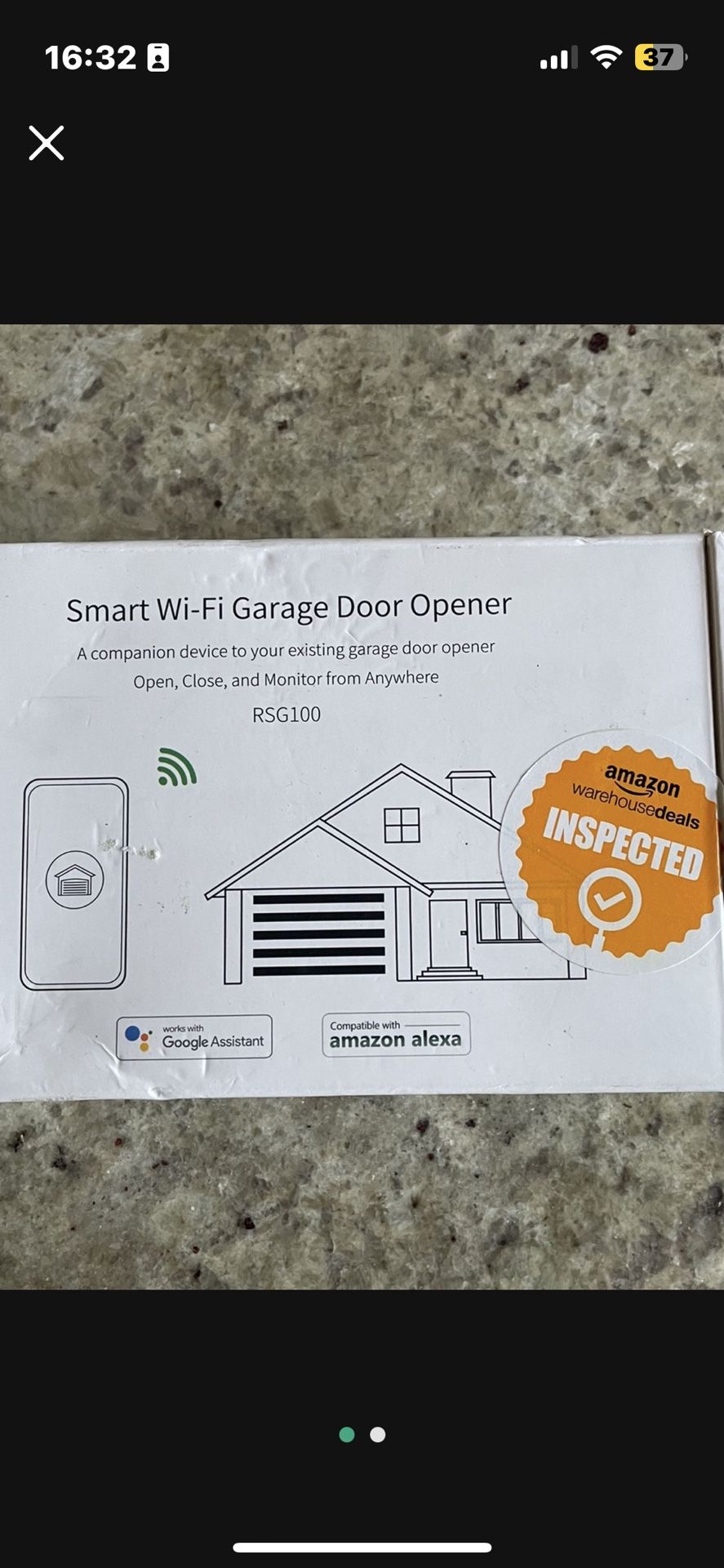 Smart WiFi Garage Door Opener