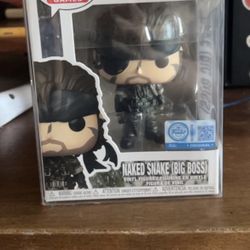 Metal Gear Solid Big Boss Funko Pop Exclusive 