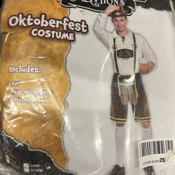 Oktoberfest Costume In Adult Large