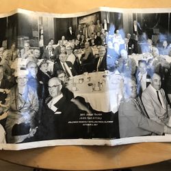 Antique WWI Veteran Photo 144th F.A. 