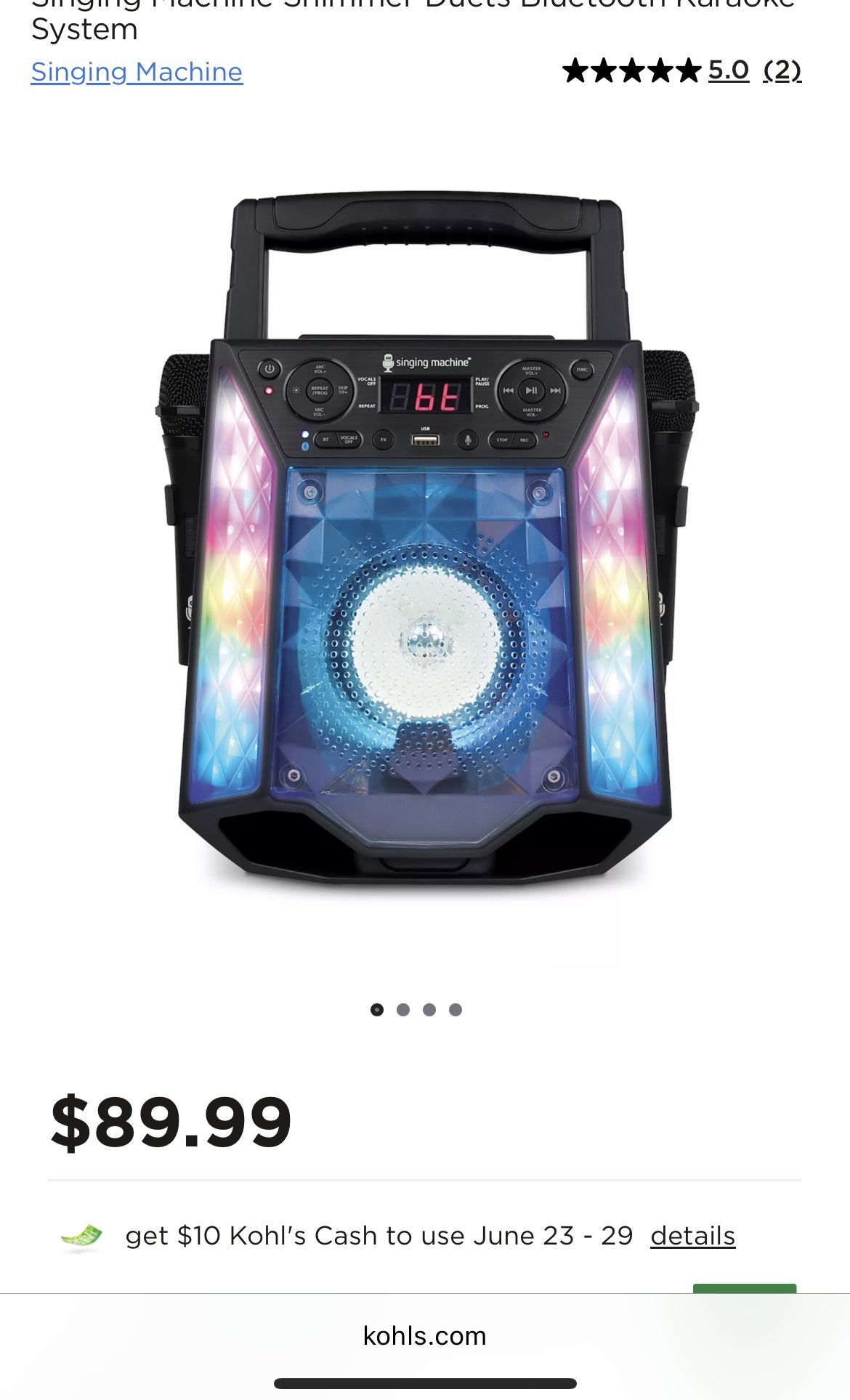 Karaoke Machine Singing Machine Duets