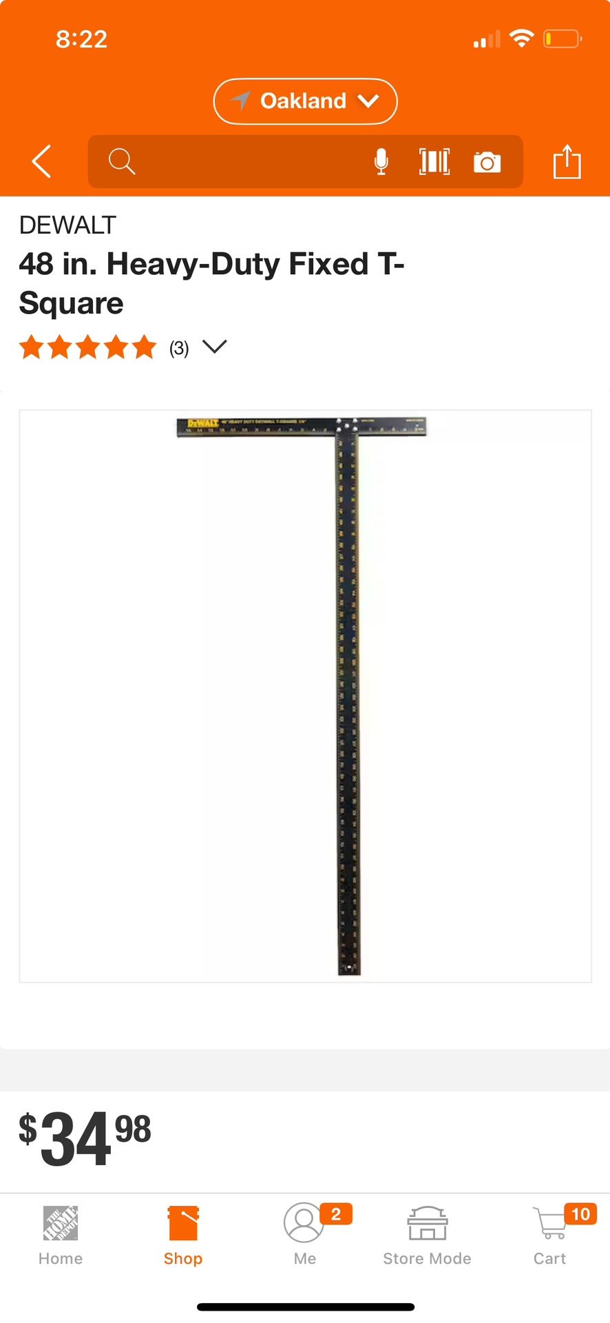 Dewalt Square 