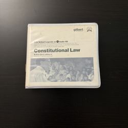 Con Law  and Civ pro Audio cds 