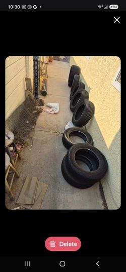 Car Tires Of Various Sizes - Yokohama, Firestone, Michelin - 15, 16, 17 Inch - Used But Lots With Decent Tread
