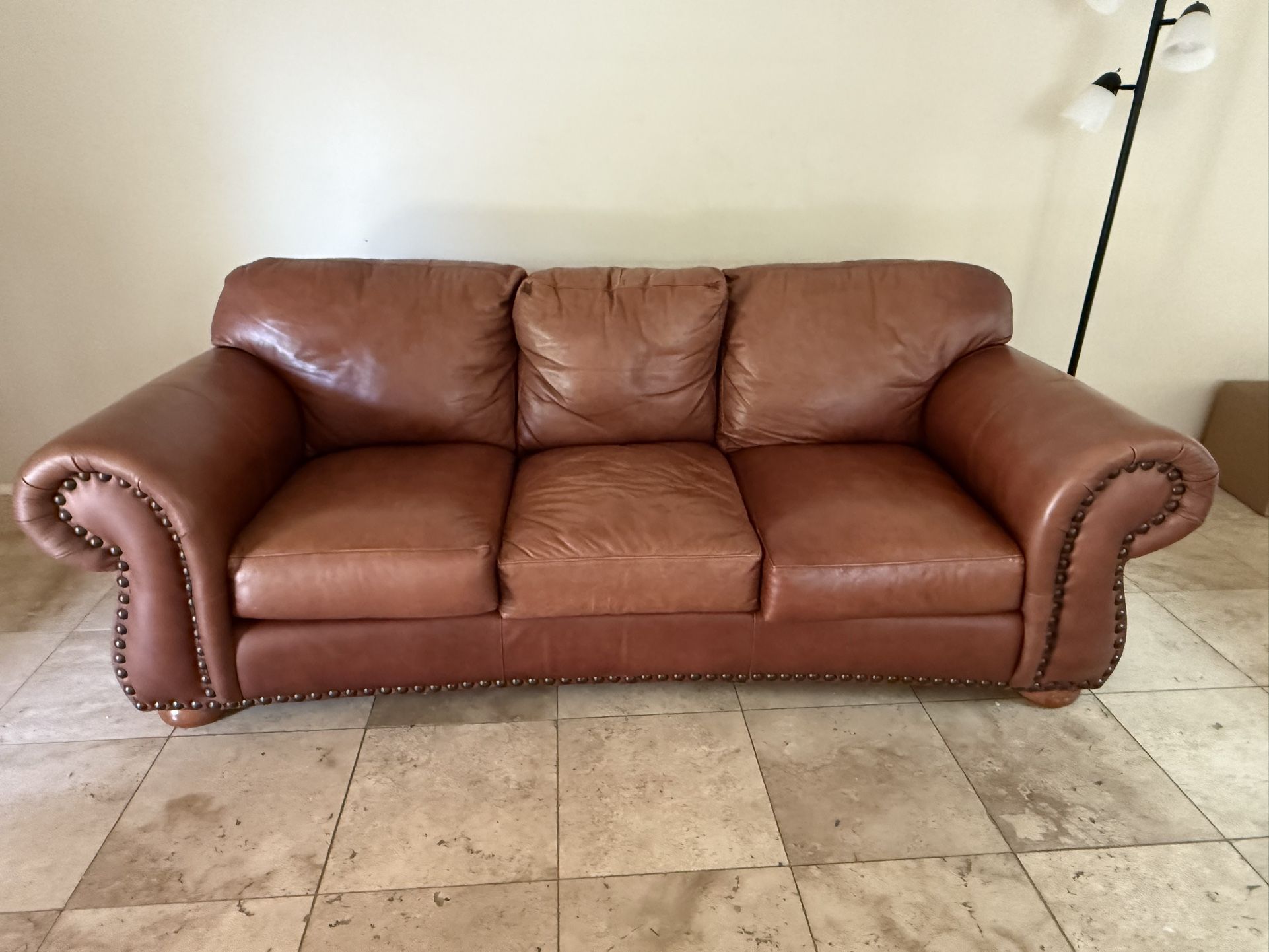 Leather Couch