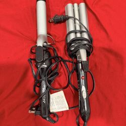 Revlon Curling Iron And Hair Crimper 