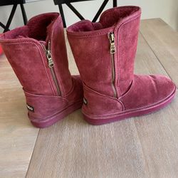 Lama Leather Ugg Boots